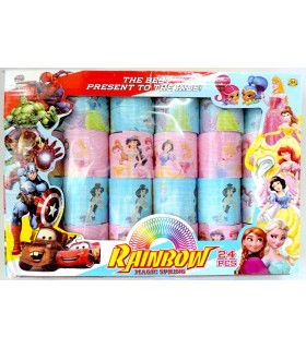 Детские игрушки радуги пружинки Принцессы D13-3 купить оптом