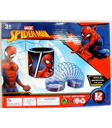 Дитячі іграшки веселки пружинки Людина павук HC27-2 купити оптом
