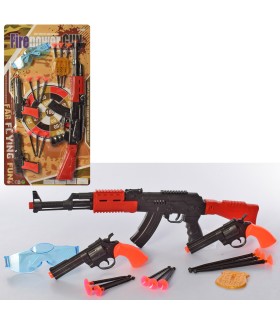 Дитячий набір зброї з автомата Калашнікова 47 см, та двох пістолетів ТТ