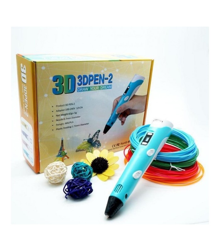 3D-ручка c LCD дисплеем 3D Pen 2 B2-2 купить оптом