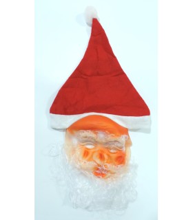 Маска с шапкой Деда Мороза S-332 купить оптом