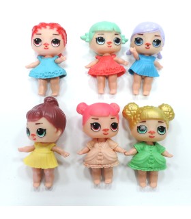 Пластмассовые куклы ЛОЛ LOL PA1-16