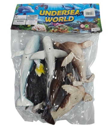Набор пластмассовых морских животных Антарктида P2-17 купить