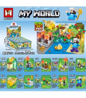 Іграшки конструктори My Word Minecraft MG596 Пасіка P4-1