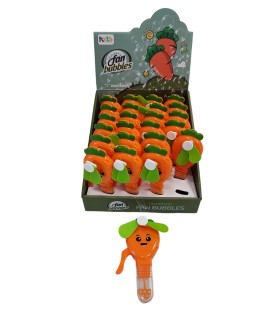 Детские ручные вентиляторы с мыльными пузырями Морковка SK25-8