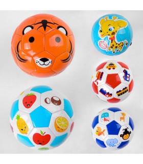 Надувные мячи футбольные 2 размер +Микс N7-10 купить оптом