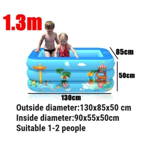 Дитячі надувні басейни 130 см на 85 см R37-7
