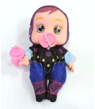 Лялька Плакса Cry Babies 20 см з соскою та пляшечкою A6-4
