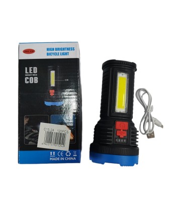 Аккумуляторные фонарики Jing Xin C 1XPE+COB C15-24 купить оптом