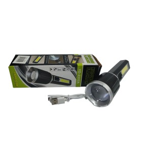 Аккумуляторные фонарики YD-2202A 1XPE+COB C15-25 купить оптом