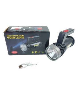Акумуляторний ліхтар із ручкою OSL+ 10*COB C15-38
