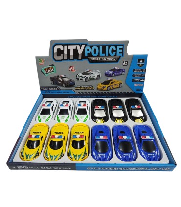 Дитячі інерційні машинки Поліція (Police) D9-12 купити оптом