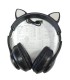 Дитячі бездротові навушники з вушками котика STN-28