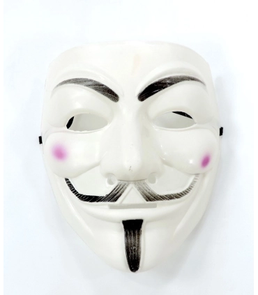 Маска Гая Фокса (Guy Fawkes mask, Вендетта, Анонімусу, маска V) X16-1 оптом, Китайські іграшки оптом , 0,33 $