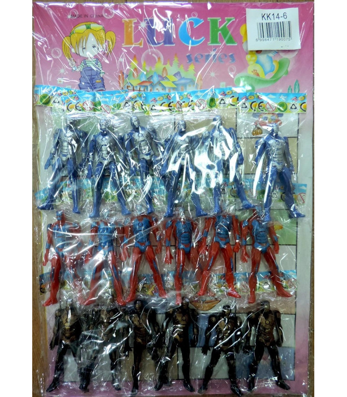 Супергерои на листе KK14-6 оптом,  , 0,13 $