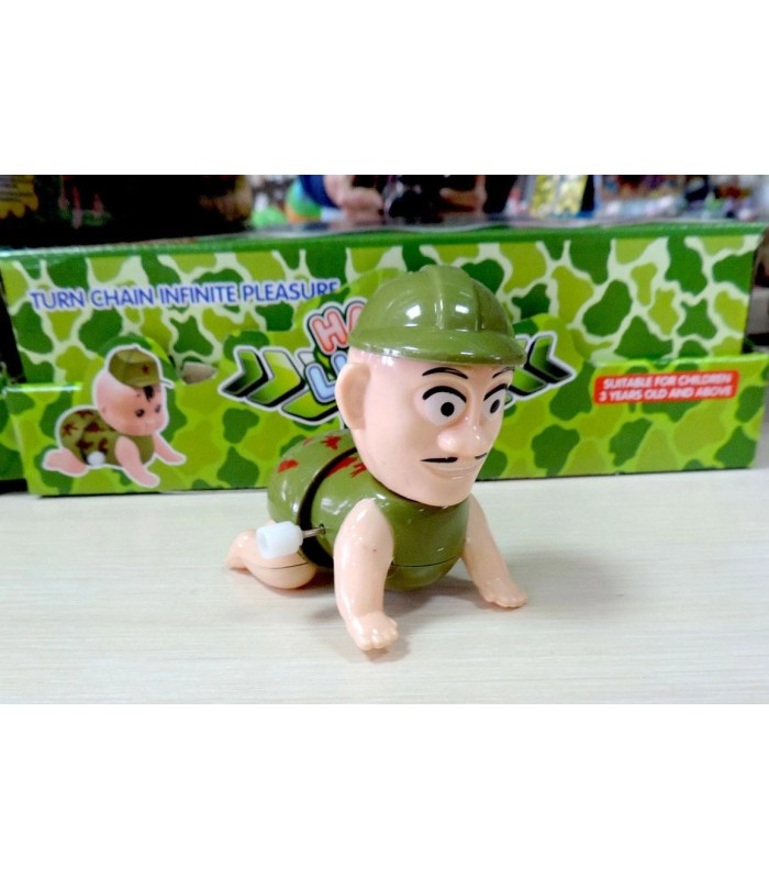 Заводний Солдатик повзучий KK21-5