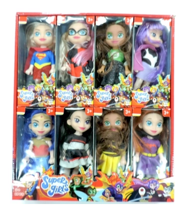 Дитячі ляльки Super girl R61-8 оптом, Marvel , 2,20 $