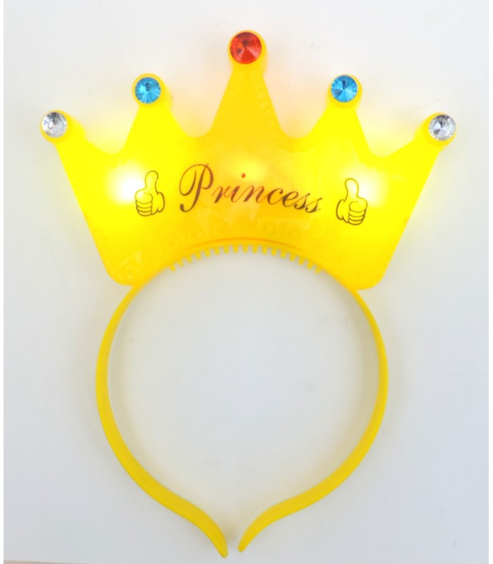 Светящийся обручи ободки Корона Принцесса DK9-3 купить оптом