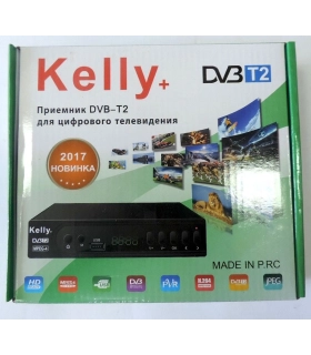 Цифровий ТВ тюнер металевий Kelly+ DVB-Т2 оптом, , 12,00 $