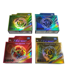 БейБлейд Beyblade X-Mighty Mage, X-Faire Dragon, X-Wild Wolf Blue, X-Wild Wolf Green P2-5