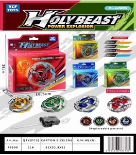 БейБлейд Beyblade X-Mighty Mage, X-Faire Dragon, X-Wild Wolf Blue, X-Wild Wolf Green P2-5