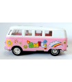Металеві машинки Volkswagen T1 Рожевий EF46-10