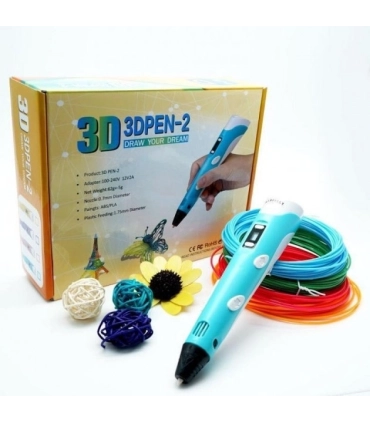 3D-ручка c LCD дисплеем 3D Pen 2 R47-1 оптом, Китайские игрушки оптом , 8,10 $