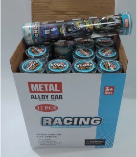 Металеві машинки в колбі 6 шт Metall racing car N12-3 оптом, Racing metal car , 2,34 $