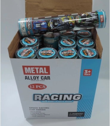 Металлические машинки в колбе 6 шт Metall racing car N12-3 оптом, Racing metal car , 2,34 $