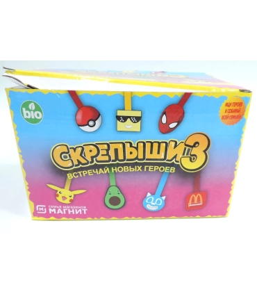 Дитячі іграшки гумові Скріпки 3 A13-2 оптом, Китайские игрушки оптом , 0,09 $