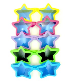 Очки пластмассовые пляжные Звезды ES6-3 купить оптом