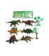 Динозавры в пакете RUS23-4 оптом, Китайские игрушки оптом , 0,65 $
