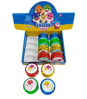 Детские светящийся йо-йо на нитке Baby Shark N20-8 оптом, Dino , 0,50 $