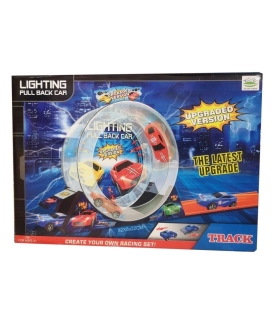 Игрушка трек Lighting Pull Back Car Track 6688-233 оптом, Китайские игрушки оптом , 6,50 $