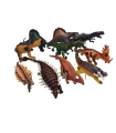 Набор фигурок Динозавров Dinosauria с музыкой L8-9