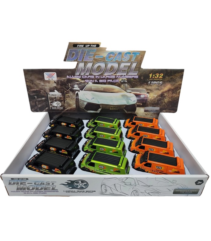 Металеві машинки Фургон доставки X14-15 оптом, Racing metal car , 2,00 $