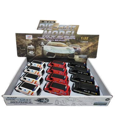 Железные машинки Экстренные службы X14-16 оптом, Racing metal car , 2,00 $