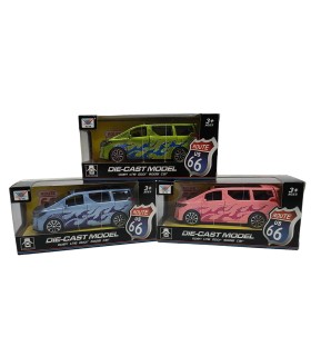 Металеві машинки мінівен Вогонь X14-21 оптом, Racing metal car , 2,80 $