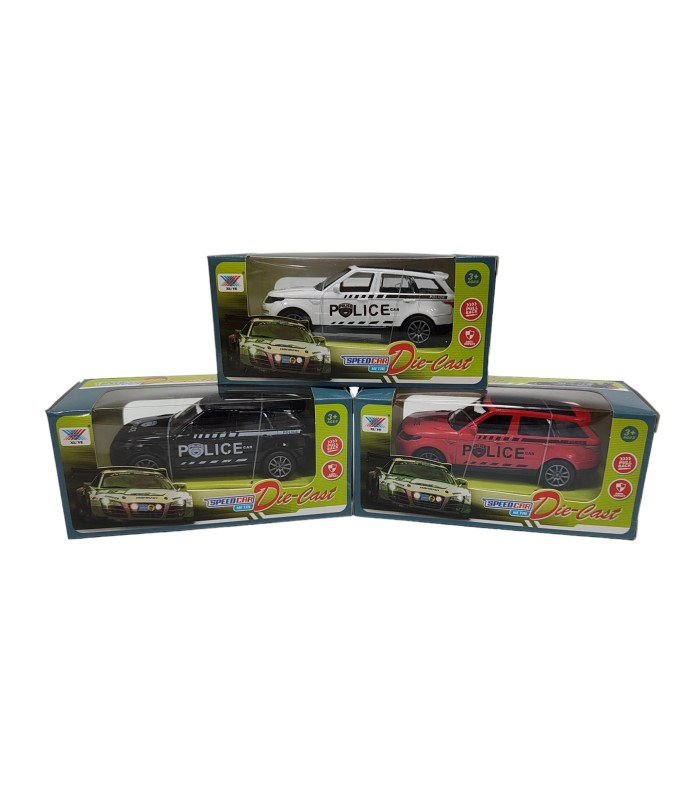 Залізні машинки Land Rover Police X14-19 оптом, Racing metal car , 2,00 $