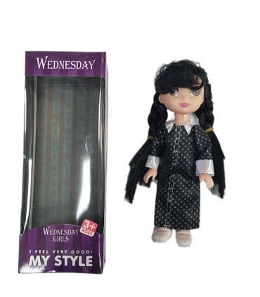 Куклы Венсдей Wednesday Addams P9-4 оптом, НаНа - Na!Na!Na! , 1,30 $