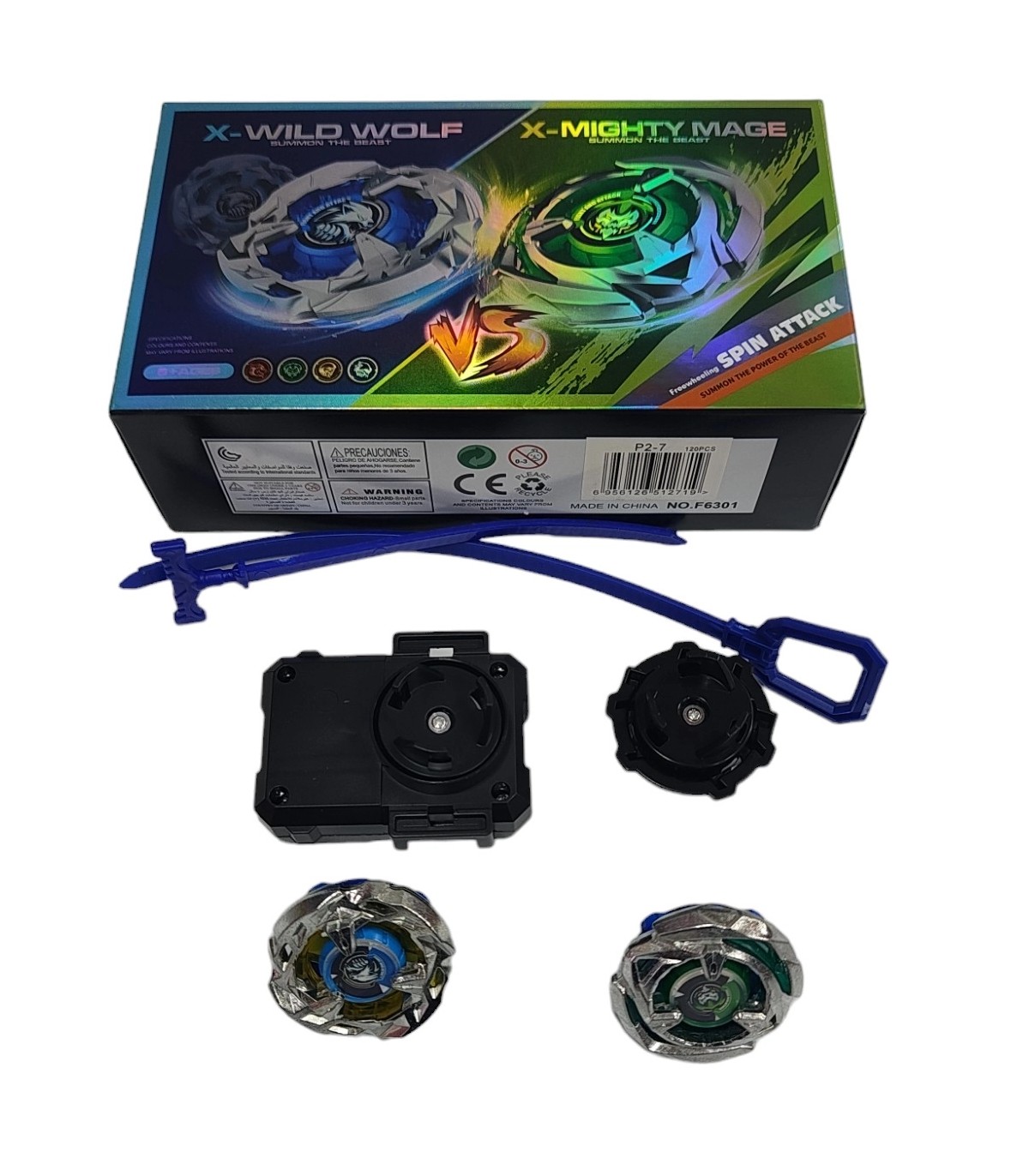 ABEDONウーピースカルセット Комплект бейбледов 7 сезона Beyblade X купить оптом Украина, Киев