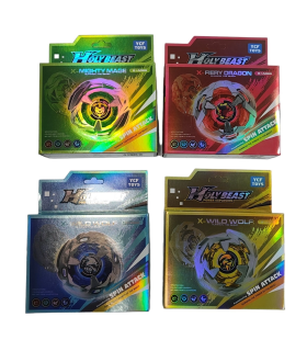 Beyblade з ручкою X-Mighty Mage, X-Faire Dragon, X-Wild Wolf Blue, X-Wild Wolf Green P2-6