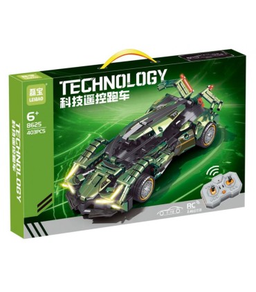 Конструкторы на радиоуправлении Green Lamborghini 430 PCS Technology Leibao 8625 оптом, Китайские игрушки оптом , 13,70 $