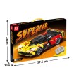 Механические конструкторы на радиоуправлении 674 PCS Super Car Leibao 8317