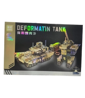 Конструктори трансформери 733 PCS Deformation Tank 2 in 1 Leibao 8358 оптом, Leibao , 14,00 $