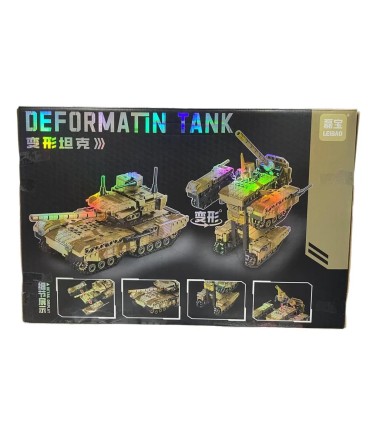 Конструктори трансформери 733 PCS Deformation Tank 2 in 1 Leibao 8358 оптом, Китайські іграшки оптом , 12,50 $