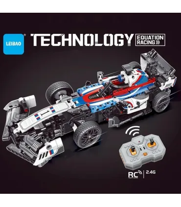 Конструктори на радіокеруванні машина Формула F1 637 PCS Leibao Technology 8621 SK48-29