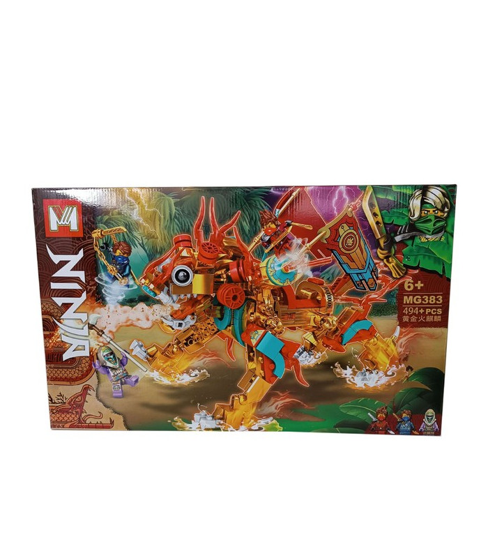 Механические конструкторы Красный дракон НиндзяГо NINJA MG383 AA1-1 оптом, NinjaGo + , 10,00 $