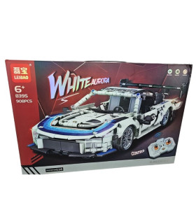 Конструктори на радіокеруванні спортивна машина White Aurora 908PCS Leibao 8395 SK48-23