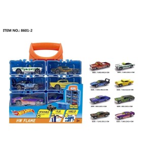 Контейнер парковка с машинками Hot Wheels 8601-2 Винтаж SK35-32 оптом, Hot Wheels , 8,00 $